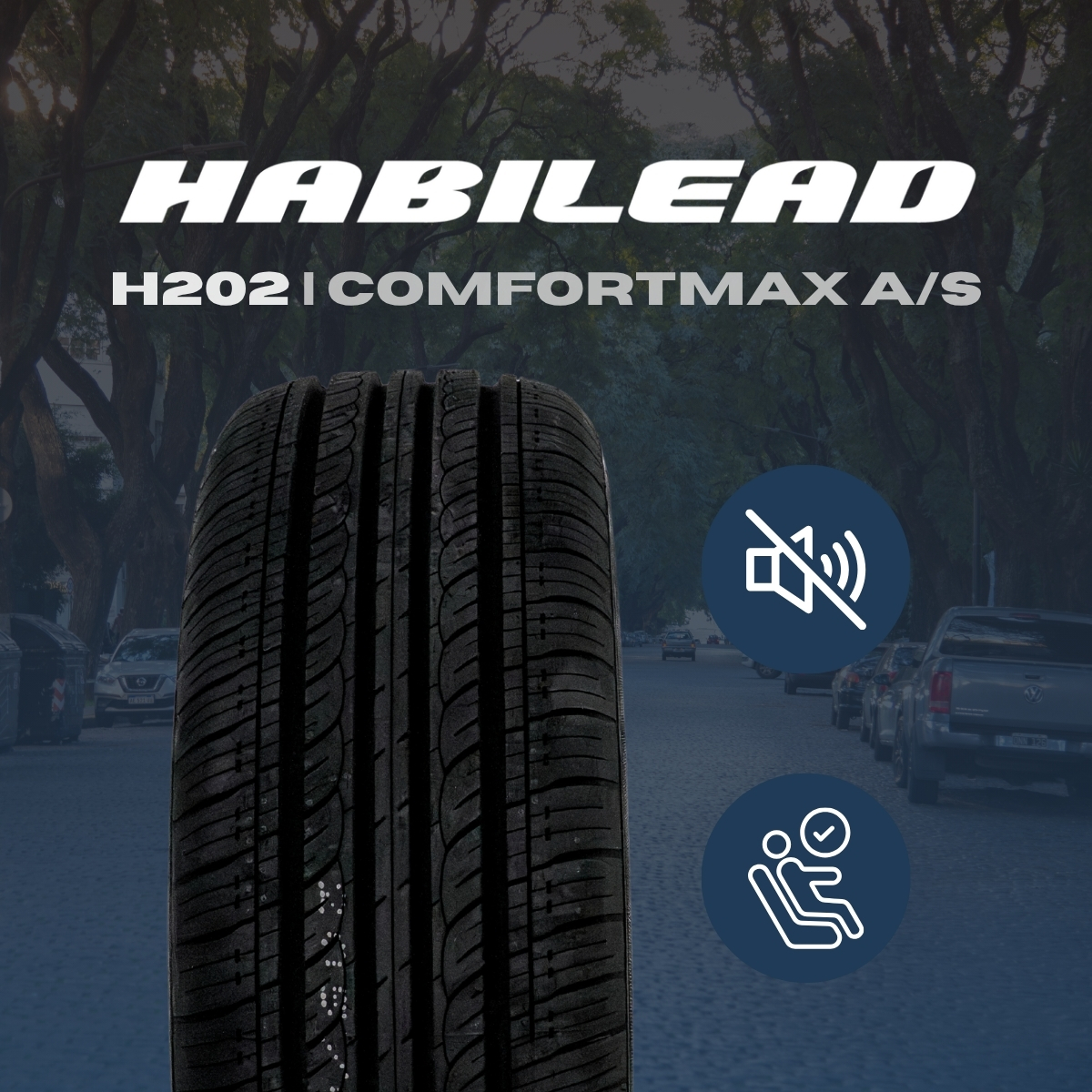 NEUMATICO 225/65 R17 102 H H202 HABILEAD - Imagen 6