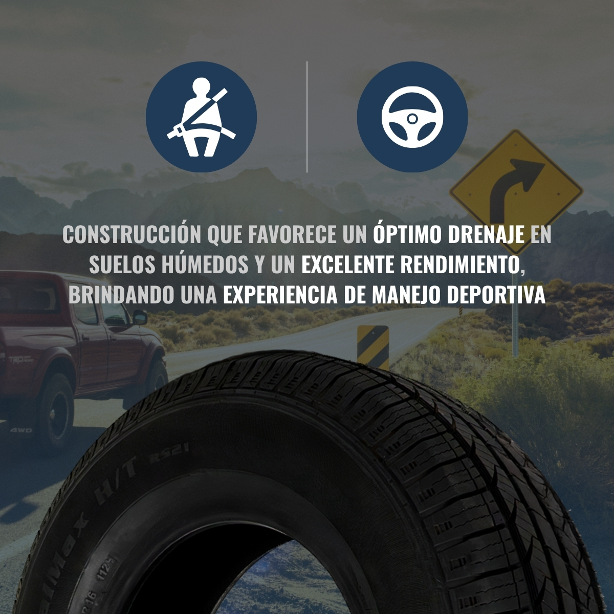 NEUMATICO P 245/70 R16 111 H XL RS21 H/T | HABILEAD - Imagen 8