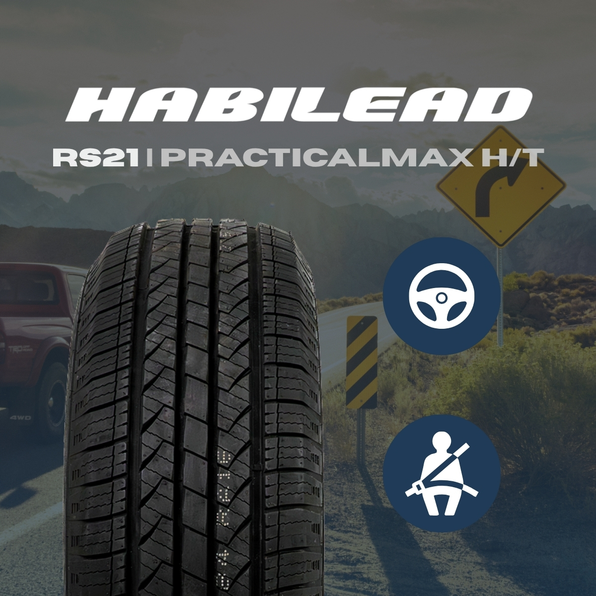 NEUMATICO P 245/70 R16 111 H XL RS21 H/T | HABILEAD - Imagen 6